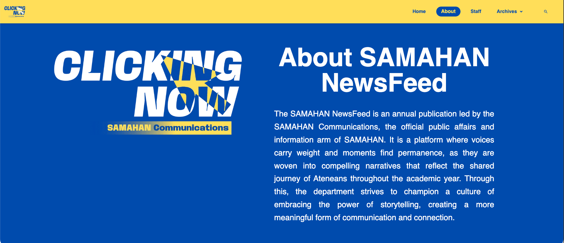SAMAHAN Newsfeed